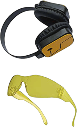 1791's Lady Hawks Hokusu Cosplay Headset Wing Hero New Version Earphone Glasses Props Accessory