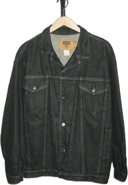 Vtg 90s Gap Men's Oversized Jean Denim Trucker Jacket Made In Usa Sz: