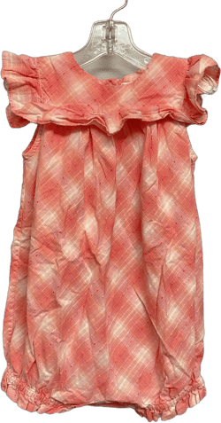 Ralph Lauren Size 12M Pink Cotton Infant Girls Rompers