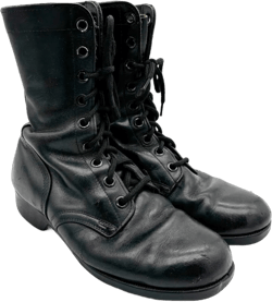 Vintage Leather Combat Boots