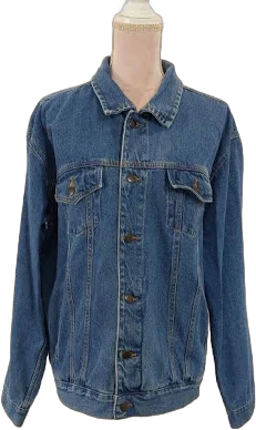 Vintage Men Jeans Jacket 90's