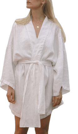 Dewa Linen Kimono