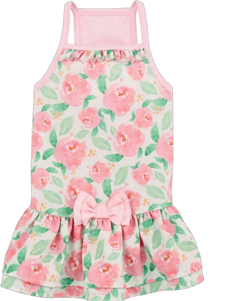 Frisco Pink Floral Dog & Cat Dress