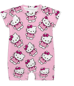 TKBIIuds Hello Kitty Unisex Baby Boy Girl Jumpsuit Romper Bodysuit Playsuit One Piece Outfit Clothes 0-3M