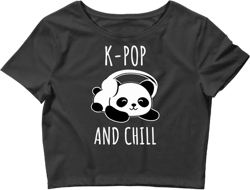 Artistshot South Korea K Pop Crop Top