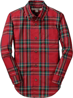 Hope & Henry Boys' Long Sleeve Stretch Poplin Button Down Shirt Kids