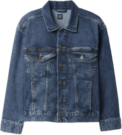 Gap Factory Boys' Relaxed Icon Denim Jacket