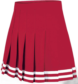 Chasse Classic Knife-Pleat Skirt