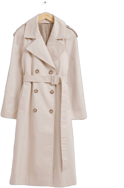 & Other Stories Women's Classic Relaxed Trench Coat