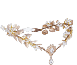 Fairy Flower Renaissance Leaf Crown Headband