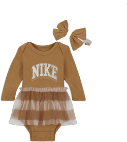 Nike Baby 2-Piece Long Sleeve Bodysuit Set