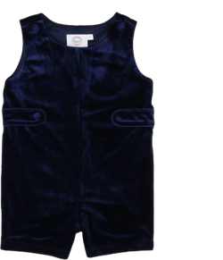 Southern Smocked Co. Signature Velvet Shortall