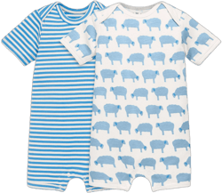 Organic Babysuit 2-Pack
