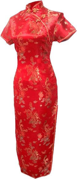 Women's Chinese Wedding Evening Dress