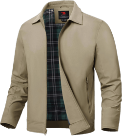 Men's Lightweight Stylish Windbreaker Jacket