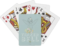 Tinker Bell Sketch With Jewel Flowers