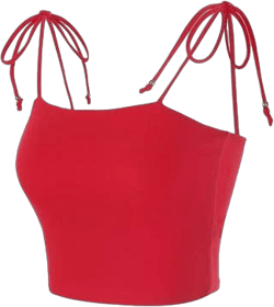 Allegra K Women's Tie Spaghetti Strap Cami Top