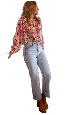 Floral Elvina Blouse