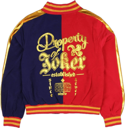 Bioworld Women's Suicide Squad Harley Quinn Juniors Bomber Jacket