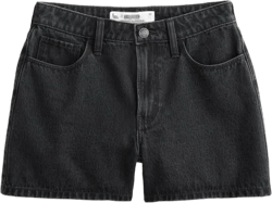 Hollister Women's High-Rise Relaxed Denim Shorts