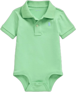 Ralph Lauren Baby Boys Soft Cotton Polo Bodysuit