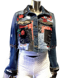 Patchwork Denim Jacket