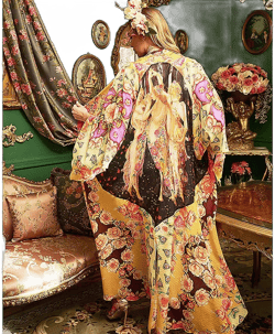 Aratta Venera Kingdom Kimono, Size One size, Golden