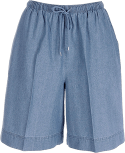 Coral Bay Women's Everyday Denim Pull On Shorts