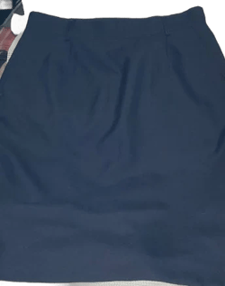 Navy Blue American Airlines Stewardess Flight Attendant Skirt Lined