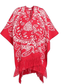 Milano Man Cape Red Size Onesize Wool, Polyamide, Acrylic