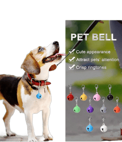 10pcs Cat Dog Collar Bells, Jingle Bell For Cat Dog Collar, Colourful Pet Small Bells With Clasps, Random Colors