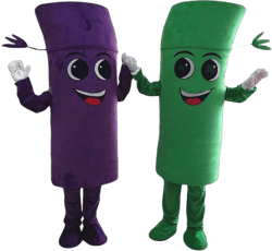 Lightweight Bamboo Mascot Costume