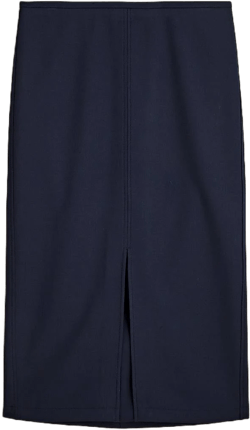 J.Crew Women's Pencil midi skirt in four-season stretch