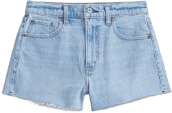 Abercrombie & Fitch Women's High Rise Mom Shorts