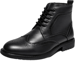 Men's Genuine Leather Oxford Ankle Dress Boots