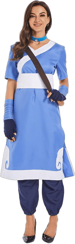 Katara Cosplay Costume Women's Suit