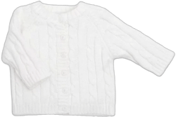 Elegant Baby Classic Cable Knit Cardigan