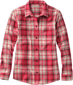 Women's L.L. Bean Scotch Plaid Shirt