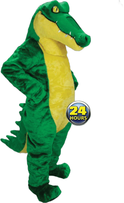 Gator Mascot Uniform