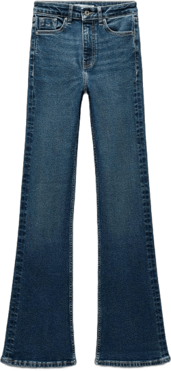 Zara Women's Flare Z1975 High-Waist Jeans