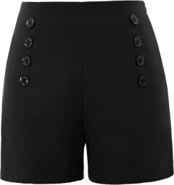 Belle Poque Women's High Waist Stretch Pinup Shorts