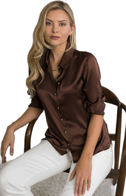 Ravella Milano Silk Women's Blouse 100% Silk Shirt