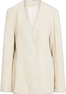 Totême Twill blazer - Women - Beige Suits - FR 38