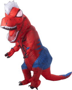 Jazwares Marvel Inflatable Adult Spider-Rex Costume Spider-Man Dinosaur Costume