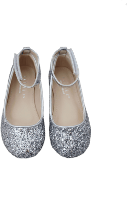 Maryjane Rock Glitter Ballet Flats