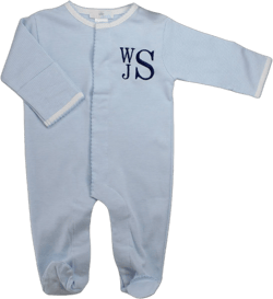 Baby Boy Coming Home Footie Sleeper