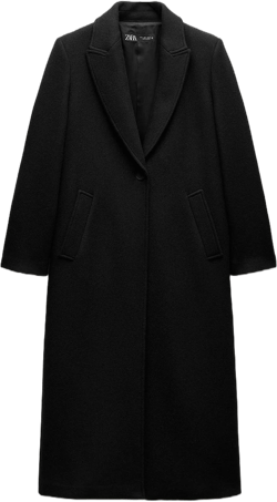 Zara Women's Wool Long Coat