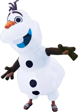 Olaf Inflatable Costume