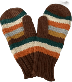 Wizarding Trunk Weasley Family Knit Mittens Harry Potter Gloves