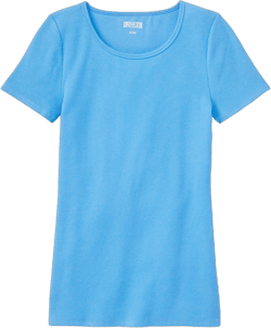 Duluth Trading Company Women's No Yank Rib Crewneck Tee